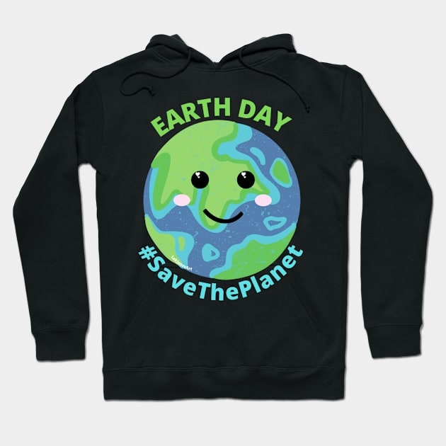 Earth day, #savetheplanet mother earth Hoodie by LukjanovArt